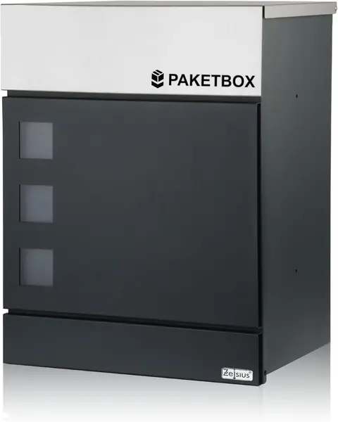 Briefkasten Jordan mit Paketfach
