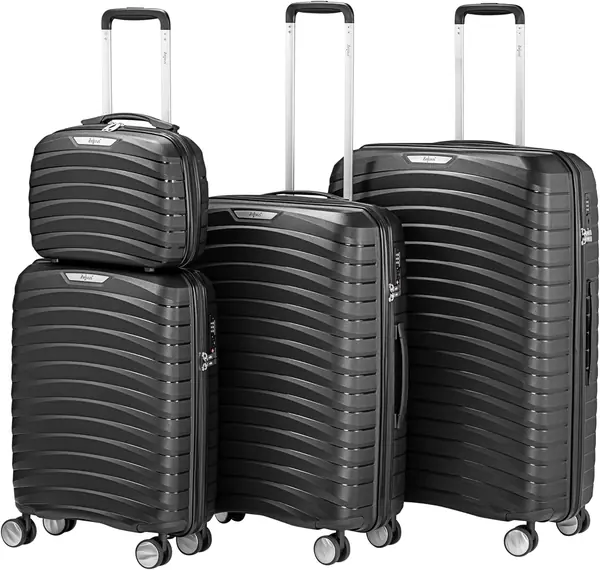 Koffer Set 4 Stück, Schwarz