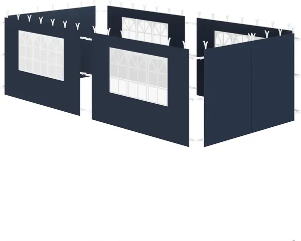 Seitenwände für Pavillon 3x6 m